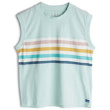 KAVU Tuva Tanka Top in Light Jade shown from front