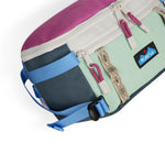 KAVU Washtucna Waist Pack in the colour geode side detail