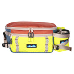 KAVU Washtucna Waist Pack in the colour Ramble Run from the front