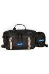 KAVU Washtucna Waist Pack in the colour raven shown from the front