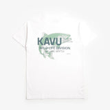 Kavu Wild Life T-Shirt in Off White shown from back