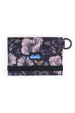 KAVU Billings Wallet in the colour Quiet Wildflower, shown from the front