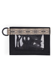 KAVU Billings Wallet in the colour Raven, shown from the back