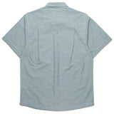 Kavu Jacksonville Shirt in Stone Blue shown from back