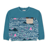 KAVU Kelowna Fleece in Sassy Sasquatch shown from the front.