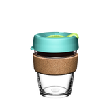 KeepCup Brew Cork Medium 12oz/340ml Glass Reusable Cup