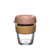 KeepCup Brew Cork Medium 12oz/340ml Glass Reusable Cup