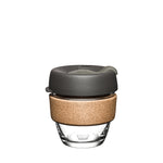 KeepCup Brew Cork Small 8oz/227ml Glass Reusable Cup