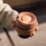 KeepCup Brew Cork Small 8oz/227ml Glass Reusable Cup