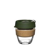 KeepCup Brew Cork Small 8oz/227ml Glass Reusable Cup