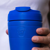 KeepCup Commuter Thermal Small 8oz/227ml Double Walled Reusable Cup in the colour Electric Blue