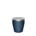 KeepCup Thermal XS 6oz/177ml Double Walled Reusable Cup - Quicksip Lid in the colour oxford blue