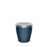 KeepCup Thermal XS 6oz/177ml Double Walled Reusable Cup - Quicksip Lid in the colour oxford blue