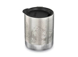 Klean Kanteen Insulated Mountain Camp Mug 355ml in the colour brushed stainless