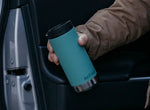 Klean Kanteen Insulated TKWide with Café Cap 355ml in the colour Beryl Green 