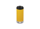 Klean Kanteen Insulated TKWide with Café Cap 355ml in the colour marigold