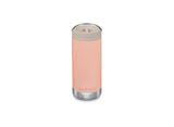 Klean Kanteen Insulated TKWide with Café Cap 355ml in the colour peach
