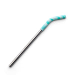 MIZU straw shown in the colour Spearmint Camo