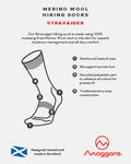 Moggans Stravaiger Merino Hiking Socks