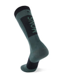 Mons Royale Unisex Atlas Merino Snow Sock in the colour Burnt Sage