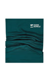 Mons Royale Daily Dose Merino Neckwarmer in Evergreen colour scrunched up