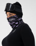 Mons Royale Daily Dose Merino Neckwarmer in the colour Signal Lost Lupin
