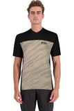 Mons Royale Mens Redwood Merino Air-Con VT in the colour Black / Undercover Camo 