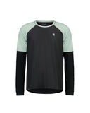 Mons Royale Mens Tarn Merino Shift Wind Jersey in the colour glacier black