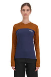 Mons Royale Womens Redwood Enduro VLS in the colour Midnight Terrazzo/ Copper