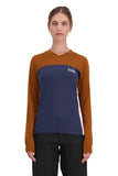 Mons Royale Womens Redwood Enduro VLS in the colour Midnight Terrazzo/ Copper