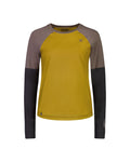 Mons Royale Womens Tarn Merino Shift Wind Jersey in the colour Cumin Dust