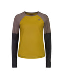 Mons Royale Womens Tarn Merino Shift Wind Jersey in the colour Cumin Dust