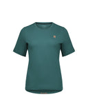 Mons Royale Womens Tarn Merino T-Shirt in the colour Abyss, shown from the front