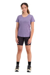 Mons Royale Womens Zephyr Merino Cool Tee in the colour Thistle