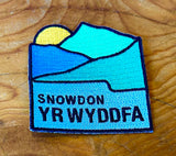 Mt Snowdon / Yr Wyddfa Fabric sew on Patch