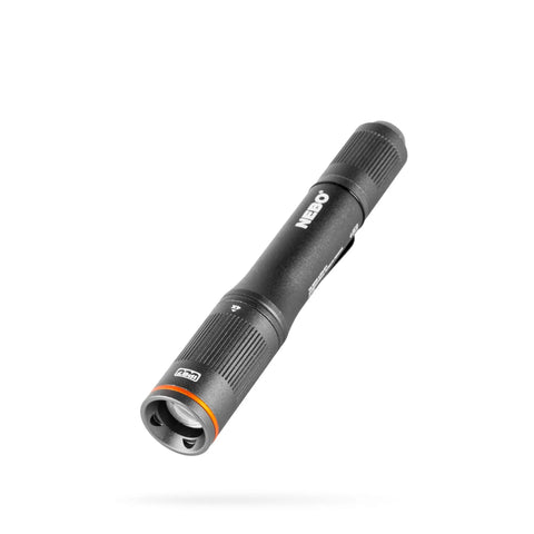 nebo flashlight hl18h 6713 INSPECTOR 180 lumen waterproof pocket stylus pen light with clip for compact EDC,Black Compact durability meets intuitive technology with NEBO REDLINE X flashlight NEBO Davinci 3500 Lumen Rechargeable