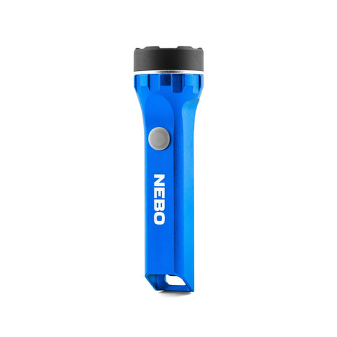 Nebo Luxtreme Nano Pocket Light in the colour Blue shown from the side