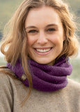 Noble Wilde Moss Possum Merino Neck Warmer in the colour twilight
