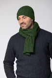 Noble Wilde Rib Beanie in the colour of jungle