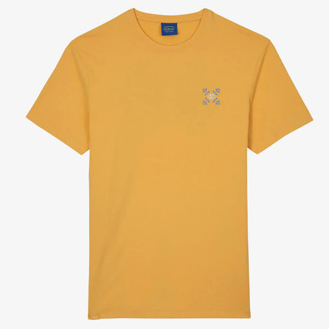 Oxbow TABULA Tee-shirt in Kumquat on white background