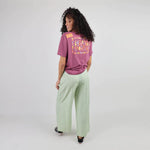 Oxbow TOBOB Tee-shirt in Acai on woman