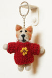 Pachamama Catalina The Kitten Keyring, shown from the front