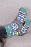 Pachamama Iona Sofa Socks - Aqua