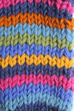 Pachamama Riobamba Sofa Socks in the colour Denim close up detail