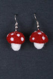 Pachamama Toadstool Earrings