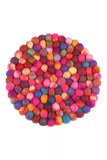Pachamama Woodstock Pebble Trivet in multicolour 