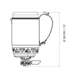 Primus Lite Plus Stove System - diagram