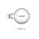 Primus Lite Plus Stove System - diagram from above 