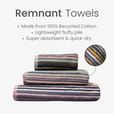 Made from 100% recycled cotton
Lightweight
Super absorbent & quick dry