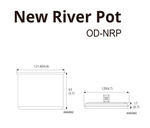 Dimentions of the SOTO New River Pot 